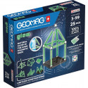 Playset Geomag Glow Recycled 25 Tükid, osad