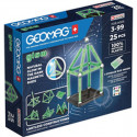 Playset Geomag Glow Recycled 25 Tükid, osad