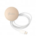 Guess set case + charger for iPhone 14 Pro Max 6,7" GUBPP14XHMEACSK black hard case Marble MagSafe