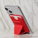 Card etui with stand red