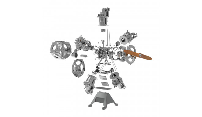 Teching 5-Cylinder Radial Engine