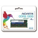 ADATA 4GB 1333MHz DDR3 CL9 SODIMM 1.5V - Retail