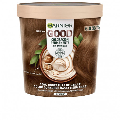 Garnier püsivärv GOOD #6.0 ammoniaagivaba 217ml, mocaccino pruun