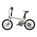 Electric bicycle ADO A20 AIR, Cream White