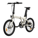 Electric bicycle ADO A20 AIR, Cream White