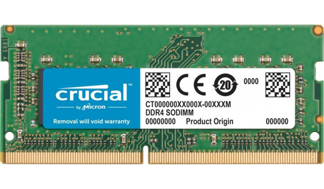 Crucial RAM DDR4 SODIMM for Apple Mac 32GB (1x32GB)/2666 CL19 (16bit)