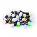 Twinkly Festoon Lights 20 RGB, 10 m, must - Nutikad peotuled