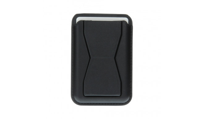 Card holder with stand black