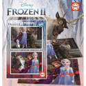 2 Pusle Komplekt   Frozen Believe         100 Tükid, osad 40 x 28 cm  