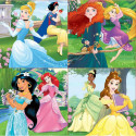 4 Pusle Komplekt   Princesses Disney Magical         16 x 16 cm  