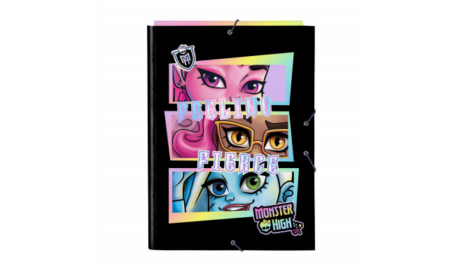 Folder Monster High Creep Black A4