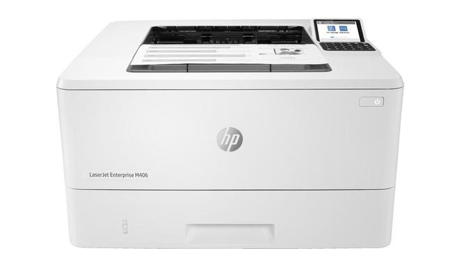 HP LaserJet Enterprise M406dn, Black and white, Printer for Business, Print, Compact Size; Strong Se