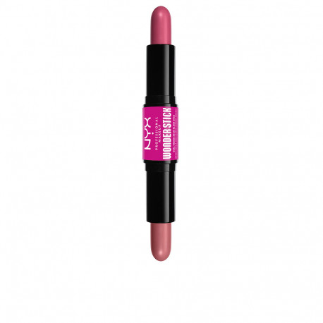 NYX Professional Makeup põsepuna Wonder Stick #01 4g, hele virsik ja beebiroosa