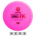 Discgolf DISCMANIA Midrange driver HARD EXO TACTIC Evolution Pink 4/2/0/3