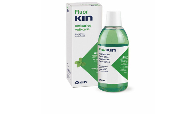 Ополаскиватель для полости рта Kin Fluorkin Мята Антикариес 500 ml