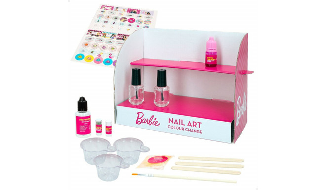 Kit to create Makeup Barbie Studio Color Change Nail polish 15 Pieces