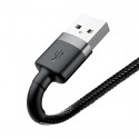 Baseus Cafule Cable Durable Nylon Braided Wire USB | Lightning QC3.0 1.5A 2M black (CALKLF-CG1)