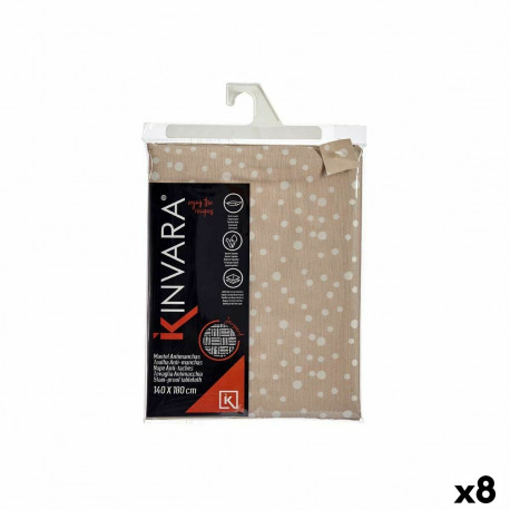 galdauts Kinvara BABEL BEIGE 41 Bēšs Jacquard 140 x 180 cm Pret nogulsnēm Plankumi (8 gb.)