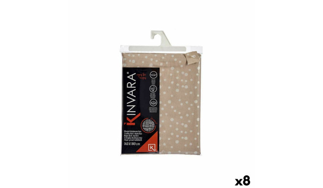 Скатерть Kinvara BABEL BEIGE 41 Бежевый Jacquard 140 x 180 cm Против пятен Родинка (8 штук)