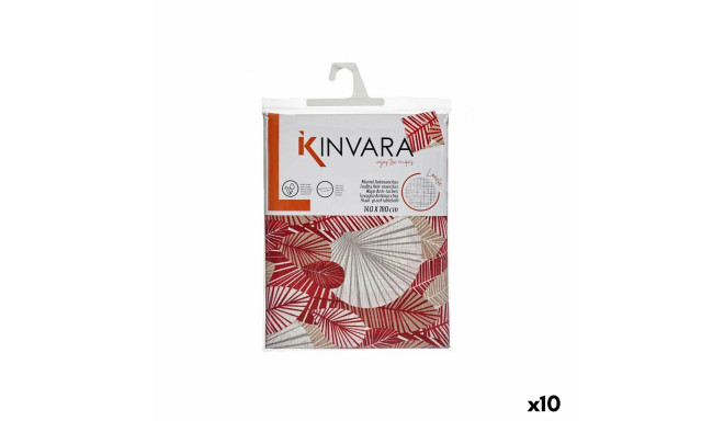 galdauts Kinvara ANCARA-21520-13 Bēšs Sarkanbrūns Plāns audums 140 x 180 cm Pret nogulsnēm Loksnes (