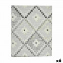 galdauts Plāns audums Pret nogulsnēm Rombs 140 x 180 cm Pelēks (6 gb.)
