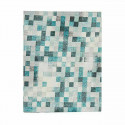 Tablecloth Thin canvas Anti-stain Frames 140 x 180 cm Turquoise (6 Units)