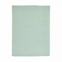 Tablecloth Thin canvas Anti-stain Light Green Star 140 x 180 cm (6 Units)