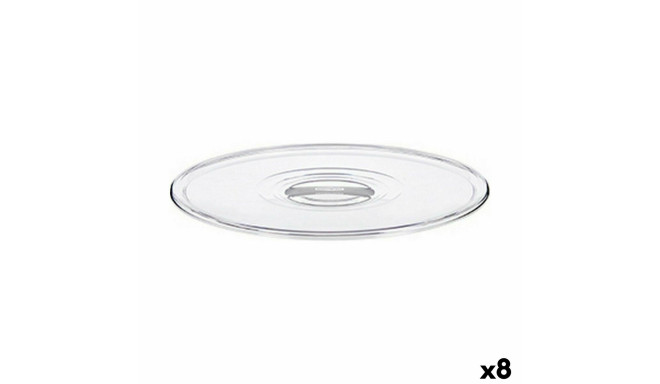 Kaaned Stefanplast Tosca Läbipaistev Plastmass 29,5 x 2 x 29,5 cm (8 Ühikut)