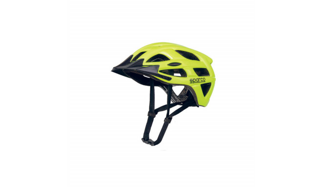 Adult's Cycling Helmet Sparco S099116GF2M Yellow M