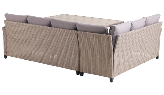 Jysk outdoor furniture set (sofa table) ULLEHUSE natural