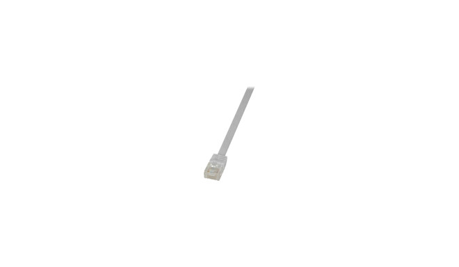 LOGILINK CF2061U LOGILINK - Patch Cable Flat Cat.6A U/UTP SlimLine white 3m