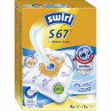 Tolmukott Swirl Micropor S67MNEW (pakis 4 kotti + filter) Anti-allergen HEPA-filtration