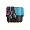 Corsair H100I Processor Liquid сooling kit 12 cm Black