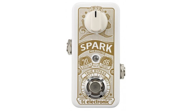 TC Electronic Spark Mini Effects pedal White