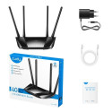 Cudy LT400 wireless router Fast Ethernet Single-band (2.4 GHz) 4G Black