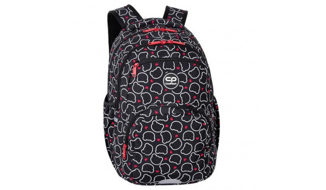 CoolPack F099709 backpack School backpack Black, Red, White Polyester