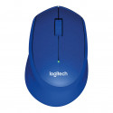 Logitech M330 Silent Plus, sinine