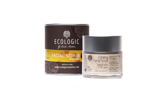 ECOLOGIC COSMETICS FACIAL SCRUB creamy honey & lemon 50 ml