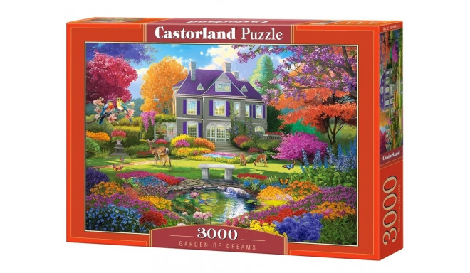 Puzzles 3000 elements Garden of Dreams