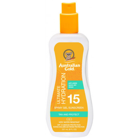 Australian Gold päevitussprei-geel Ultimate Hydration SPF15 237ml