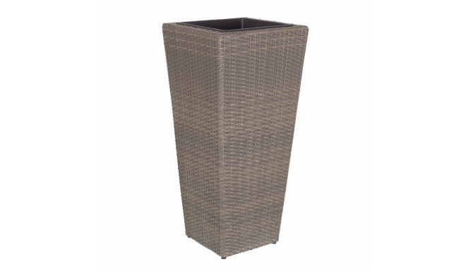 Plant pot Marlene Rattan 42 x 42 x 90 cm