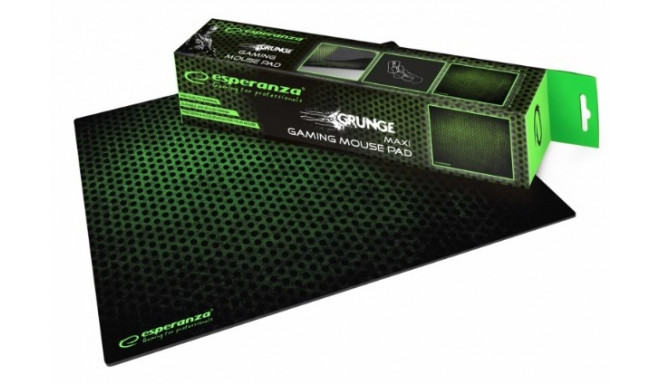 Esperanza EGP103G mouse pad Gaming mouse pad Black, Green
