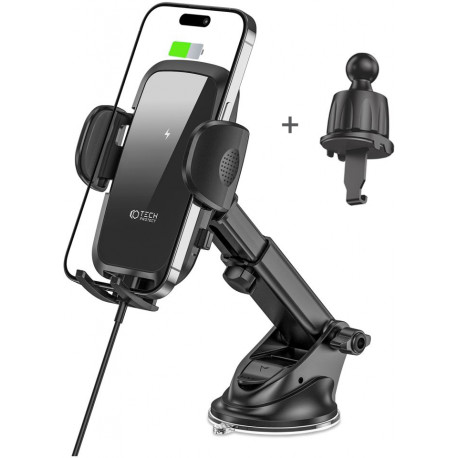 Tech-Protect telefonihoidik-laadija autosse CM15W-V1