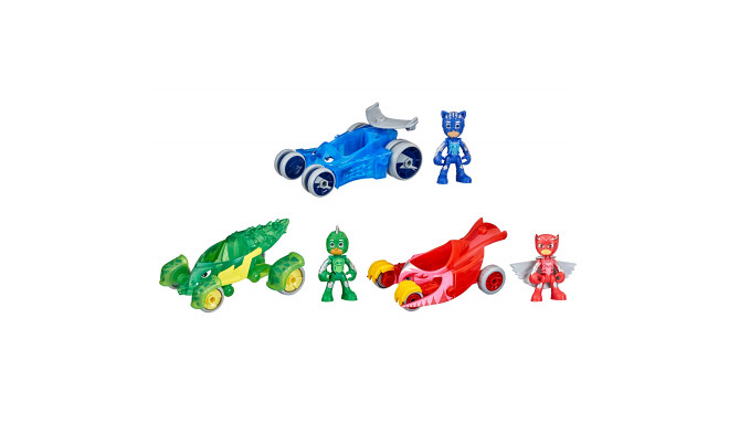 PJ MASKS Rotaļu komplekts "Varoņu auto"