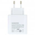 Toalaadija adapter USB-C juhtmele, 45W, valge, Super Fast Charging 2.0 kiirlaadimine, Samsung
