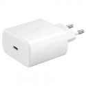 Toalaadija adapter USB-C juhtmele, 45W, valge, Super Fast Charging 2.0 kiirlaadimine, Samsung