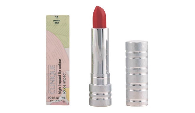 Clinique - HIGH IMPACT lip colour SPF15 11-peach pop 3.5 gr