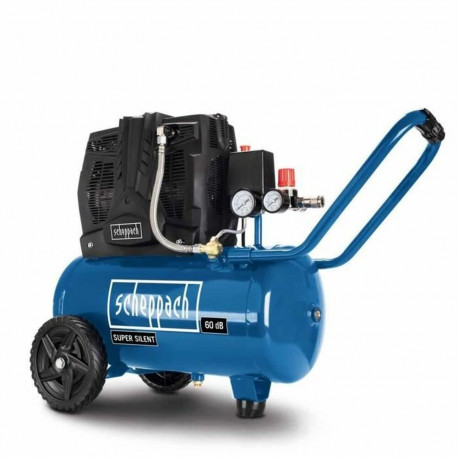 Air Compressor Scheppach HC25Si Horizontal 1100 W 8 Bar 24 L ...