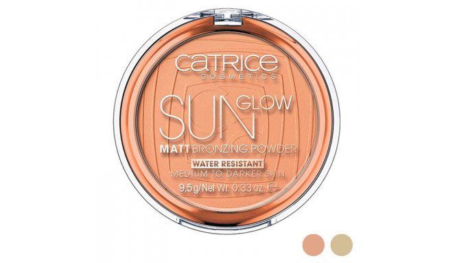 Bronzing Powder Sun Glow Matt Catrice (9,5 g) 9,5 g - 035-universal bronze 9,5 gr