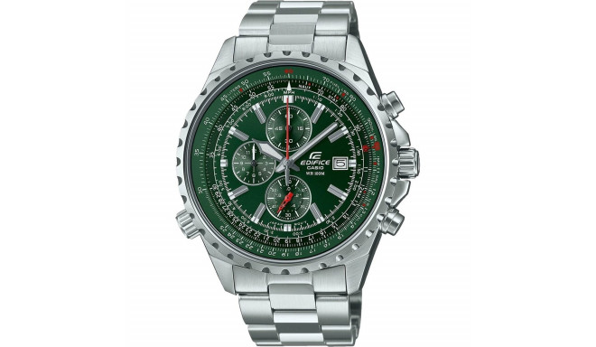 Men's Watch Casio EF-527D-3AVUEF Green Silver (Ø 45 mm)